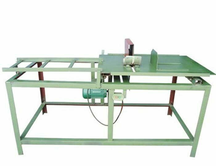 electric wood bamboo stick sawing machine